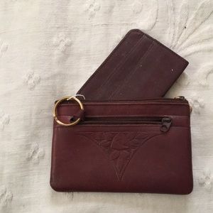 Vintage keychain wallet